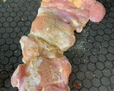 A picture of step 1 of Alambre Chicken Tacos.