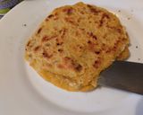 Foto del paso 6 de la receta: Arepa🫓con🧀🍯chori-queso🥯🥓🧅