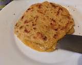 Foto del paso 6 de la receta: Arepa🫓con🧀🍯chori-queso🥯🥓🧅