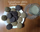 A picture of step 3 of Punjabi cookies 🫓.