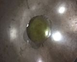A picture of step 1 of Palak Pulao.