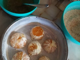 Torta con harina integral o blanca invertida de naranjas (vegan)!