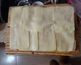 Foto del paso 5 de la receta: Sándwich de verdura con jamón y queso