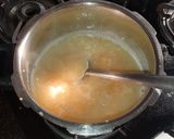 A picture of step 2 of Broken wheat lapsi.