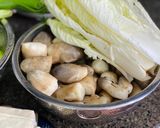 Hình bước làm 1 của món Mì Quảng Chay Nha Trang