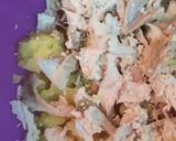 A picture of step 1 of Chicken cheese Samosa.
