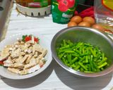 Foto langkah ke 1 dari resep Oseng tempe kacang panjang.