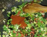 A picture of step 3 of Veg Manchow Soup.