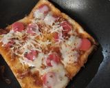 Foto langkah ke 3 dari resep Pizza Roti Tawar.