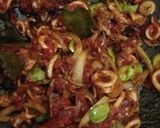 Foto langkah ke 5 dari resep Cumi sambal pete.