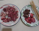 Foto langkah ke 1 dari resep Sate Kambing Bakar Teflon.