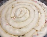 Túrós-meggyes nagy csiga recept fázis 3 fotója