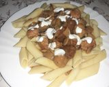 Húsgombócok gombamártásban recept fázis 4 fotója