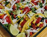 ,,Tacosy meksykańskie z warzywami i serem kozim,, krok przepisu 4 zdjęcie