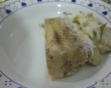Foto del paso 17 de la receta: Budín de merluza relleno con crema de puerros al roquefort