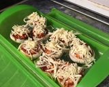 Foto del paso 4 de la receta: Champiñones pizza (Lékué)