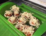 Foto del paso 4 de la receta: Champiñones pizza (Lékué)