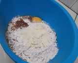 Foto langkah ke 2 dari resep Bolu Kukus Mekar Choco Moccacinno.