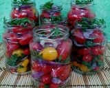 Paradicsomos savanyúság tartósítószer nélkül 🍅 recept fázis 3 fotója