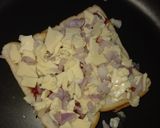 A picture of step 3 of Cheesy Siracha Toasties.