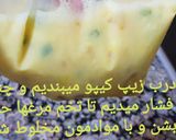 عکس مرحله 2 از دستور املت رول تخم مرغ و سبزیجات🍳