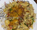 A picture of step 2 of Aloo Paratha.