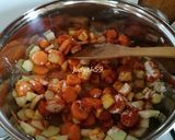 🧡Hagyományos - klasszikus - egyszerű borsóleves / Jucus módra🧡 recept fázis 1 fotója