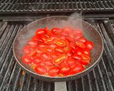 A picture of step 1 of Ravioli on the BBQ.