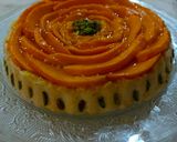 A picture of step 5 of Mango Chenna Cake.