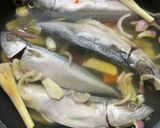 Gambar langkah 1 resipi Ikan Masak Ampap (Sabah).