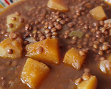 Foto del paso 5 de la receta: Lentejas con calabaza