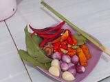 Acar bumbu kuning timun dan wortel