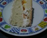 Foto del paso 8 de la receta: Bizcochuelo de vainilla con crema de duraznos