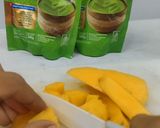 Foto langkah ke 3 dari resep Matcha Fruity Jelly.