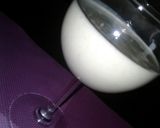 A picture of step 1 of Banana milk shake.