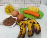 Foto langkah ke 1 dari resep Muffin Pisang Wortel.