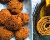 A picture of step 1 of Ambode / Masala Vada.