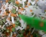 A picture of step 4 of Restaurant style egg fried rice.