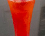 A picture of step 5 of Strawberry Orange Fanta Mocktail.
