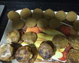 A picture of step 6 of Shami kabab.