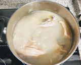 A picture of step 1 of Andalusian Cocido (Puchero Blanco).
