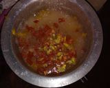 A picture of step 3 of Vegetable rice.