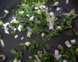 A picture of step 3 of Stuffed Spring Onion Kulcha.