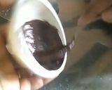 A picture of step 7 of Tender Coconut Ice-cream With Chocolate Bowl.