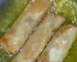 A picture of step 5 of Veg spring rolls.