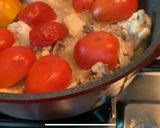 A picture of step 4 of Chicken shinwari krhai.