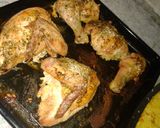 Foto del paso 4 de la receta: Pollo al limón con papas a la crema