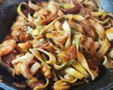 Foto del paso 6 de la receta: Tallarines Frutti di Mare con tomate seco