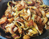 Foto del paso 6 de la receta: Tallarines Frutti di Mare con tomate seco