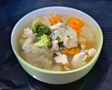 Foto langkah ke 5 dari resep Sop Ayam Jamur Salju.
